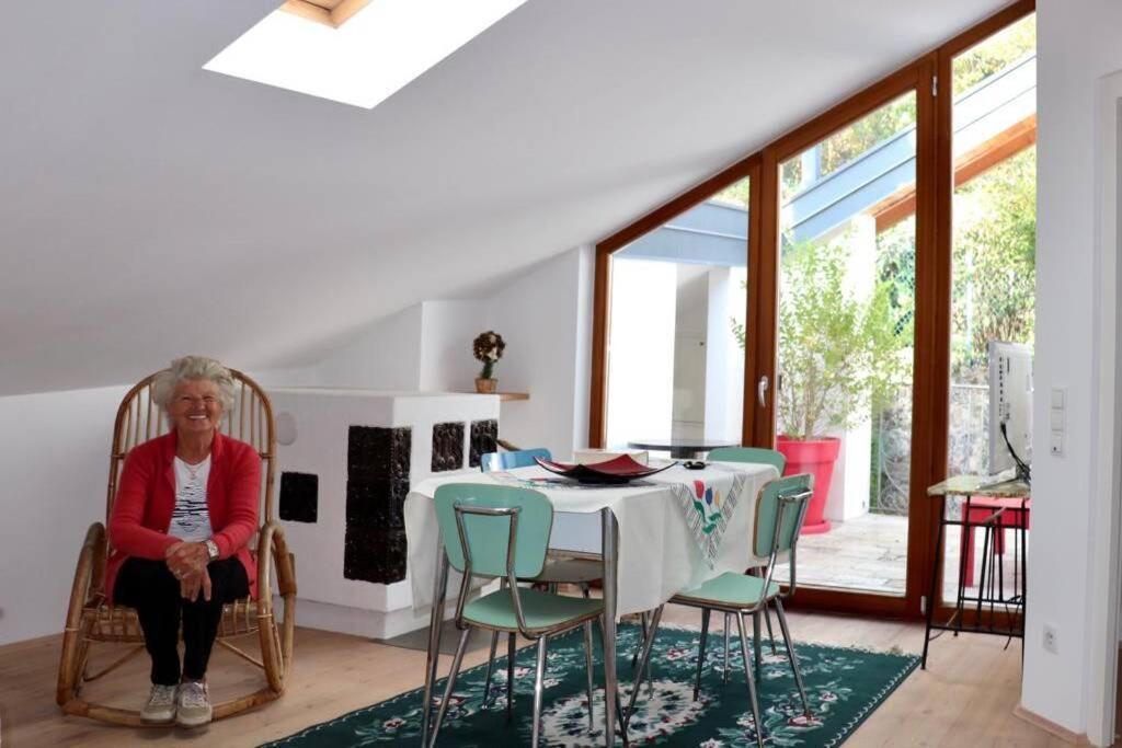 Zweizimmer-Wohnung Mit Schlossblick Chiusa Exterior foto